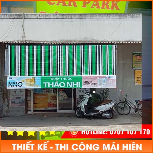 Dự án thi công mái hiên